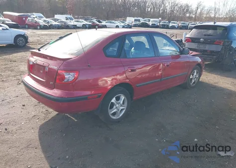 2004 Hyundai Elantra Gt из США, поврежденный, VIN KMHDN56D64U127887
